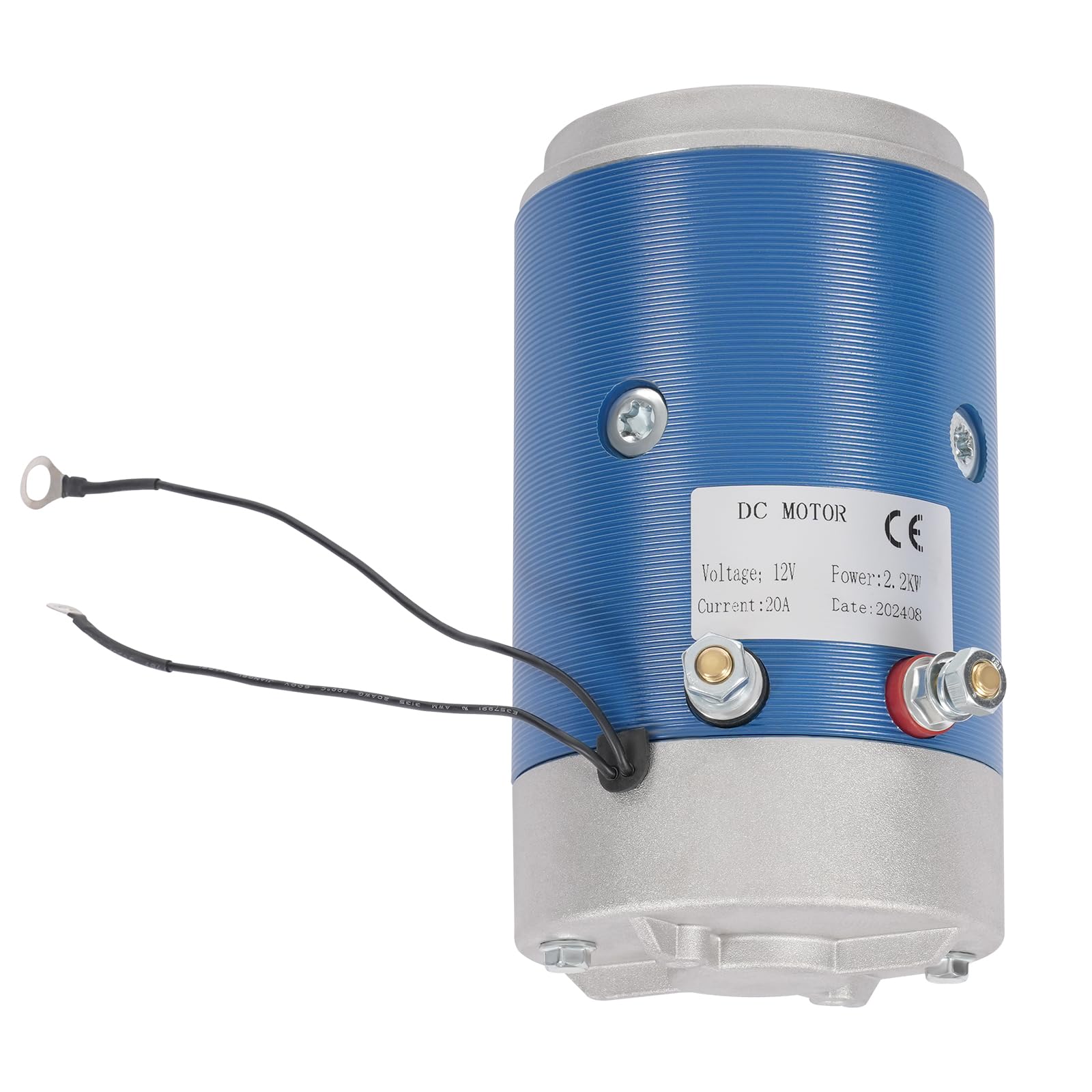 Motor de CC de alta potencia para carretillas elevadoras/unidades hidráulicas para equipo de seguridad, modificación automática, motor de CC (12 V, 2350 rpm, 6 Nm)