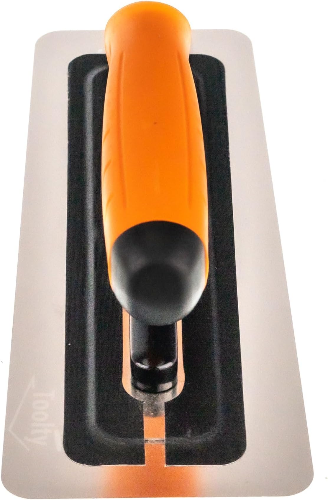 Flexible Stainless Steel Venetian Plastering Trowel - 240mm - 9.5" - Putty Trowel, Mortar Trowel, Finishing Trowel - Rubber Handle, Professional, DIY - TLTY-8023