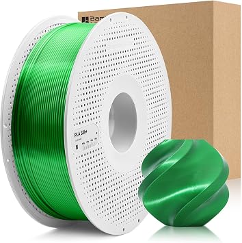 Bamboo Lab PLA Silk+ 3D Printer Filament Candy Green 13506 1.75mm