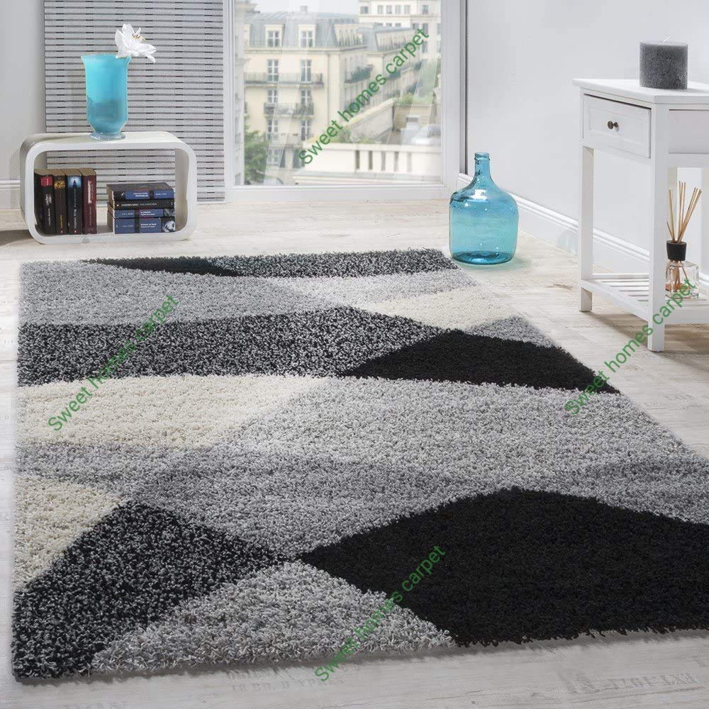 SWEET HOMES , Super Ultra Soft Shaggy Handcrafted Anti-Skid Silk Touch Rectangular Carpet. Size 3X5 Feet, Colour, Mixture Grey (B0BS9WS5PJ) Amazon Price History, Amazon Price Tracker