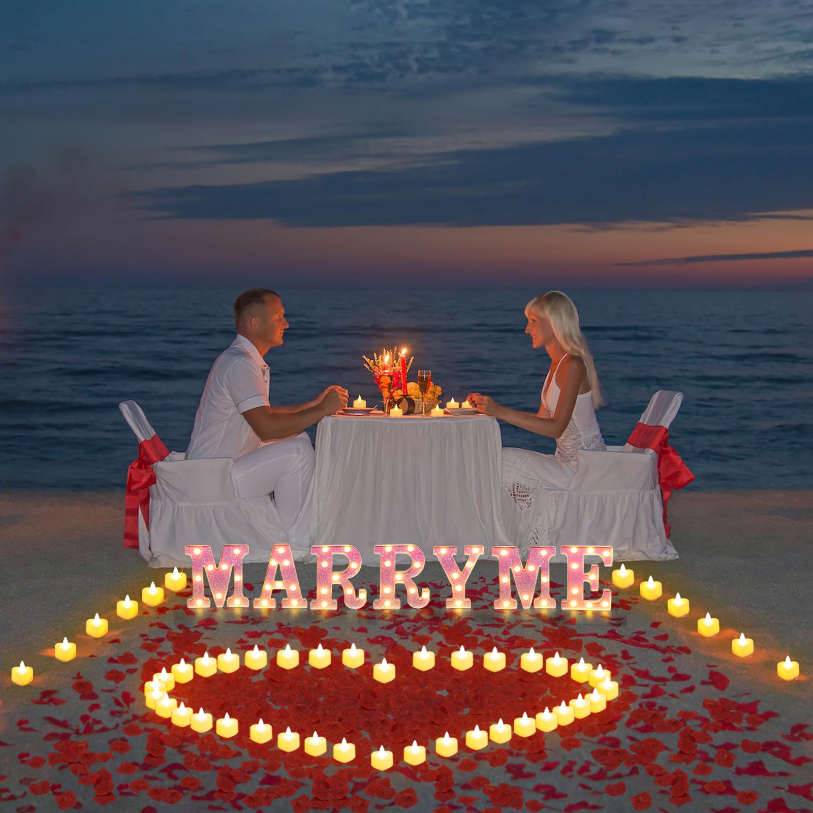 Amazon.co.jp: ピンク MARRY ME サイン : Home & Kitchen