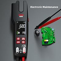 BSIDE U6X Digitális Multiméter Amperfoggó AC DC 600A Infravörös Hőmérővel Színes LCD Kijelző TRMS Akkumulátoros Táskával 6