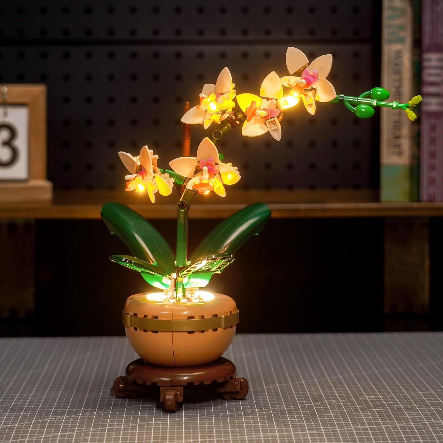 LED Lighting Compatible with LEGO Mini Orchid, Light Kit Compatible with LEGO 10343 Botanicals Mini Orchid, NOT Included The Model Set