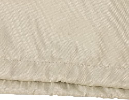 Miniatura 9 de Hztyyier Cubierta de ventilador industrial Cubierta exterior Sun a prueba de polvo de tela Oxford con revestimiento plateado impermeable (beige)