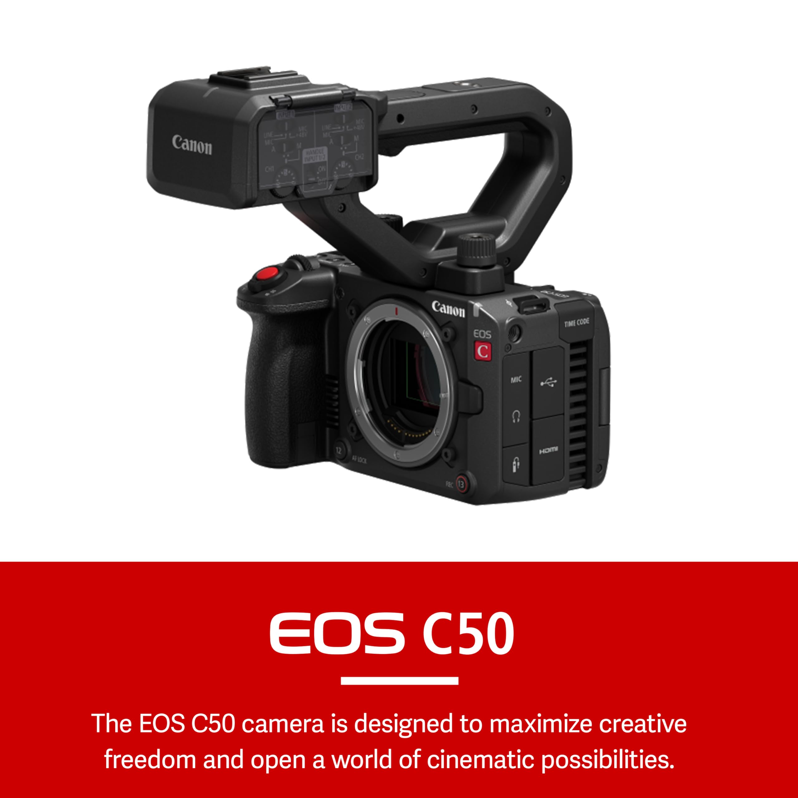 Amazon | Canon EOS C50ボディ。 | コンパクト 通販
