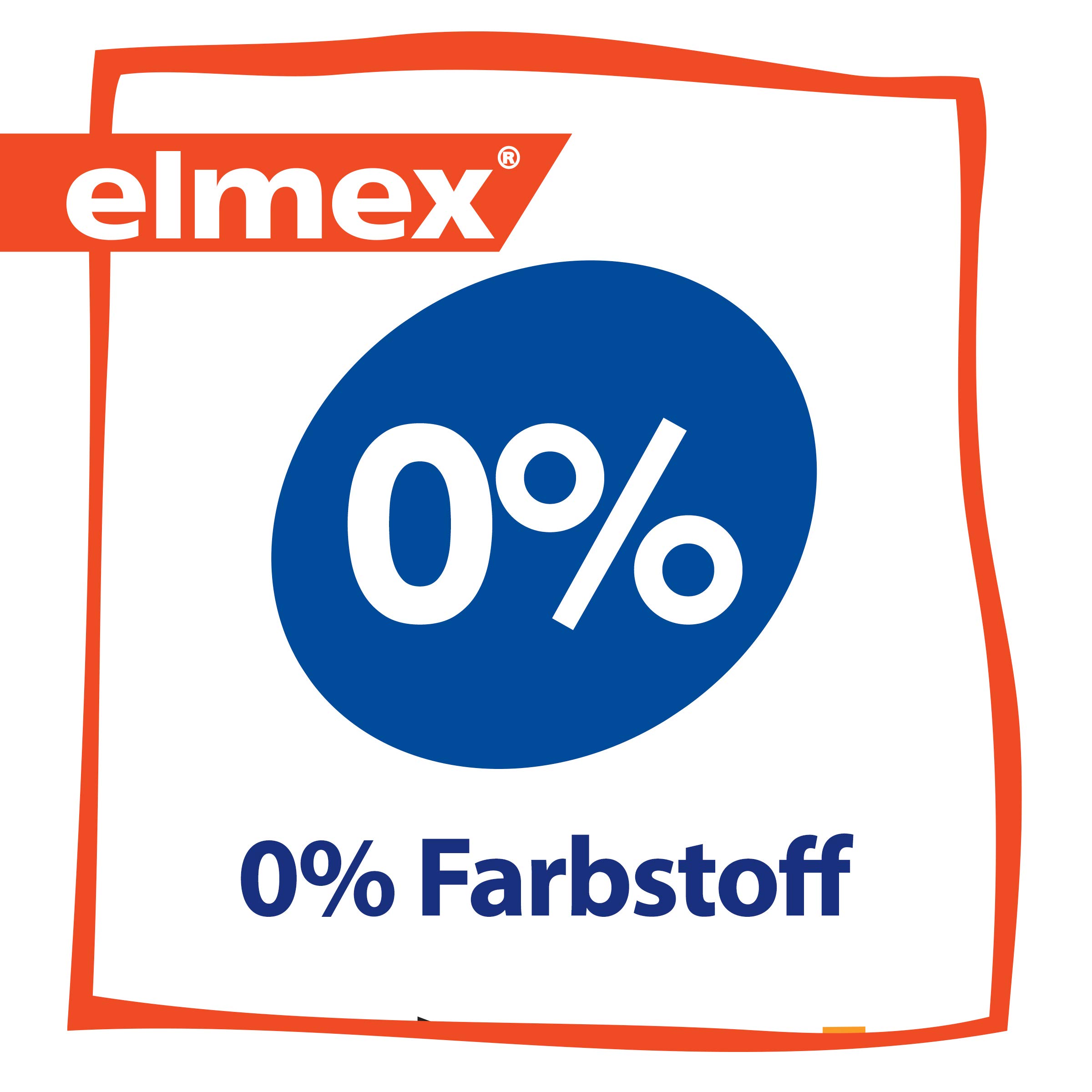 Elmex Lot de 6 brosses à dents d'entraînement pour enfant Assortiment de coloris