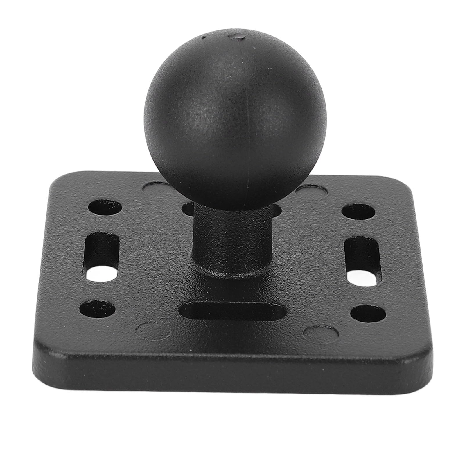 Universal Aluminum Alloy Ball Mount Base 1in Ball Mount Plate with AMPS Hole for BRCOVAN B Size 1in Ball Dual Socket Arm Suitable for Boats Kayaks Semi Trucks Cars and Off Road