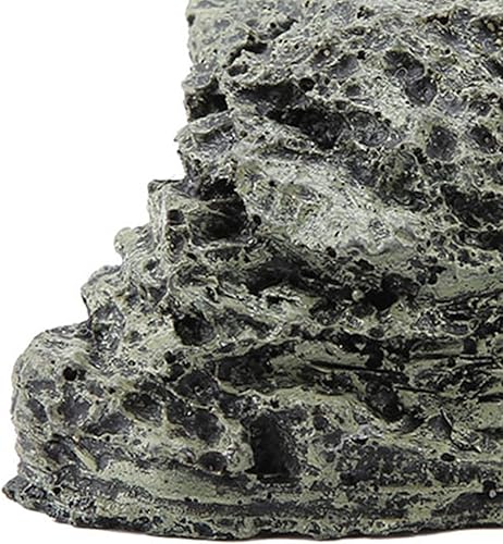 Miniatura 8 de Cueva oculta de peces, acuario, tortuga, reptil, refugio de hábitat para decoración de acuario y terrario (pequeño)