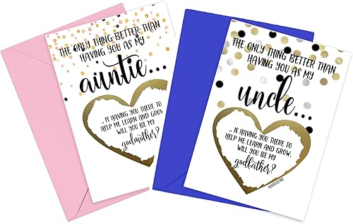 Miniatura 41 de Spanish Will You Be My Godmother Godfather Scratch Off Card, Card for Tia y Tio Promotion to Padrinos from Niece Nephew Goddaughter Godson