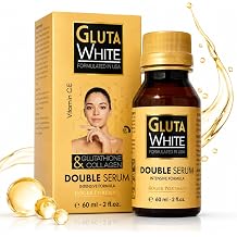 Gluta White Serum with Glutathione & Collagen - Double Serum - 2 fl oz