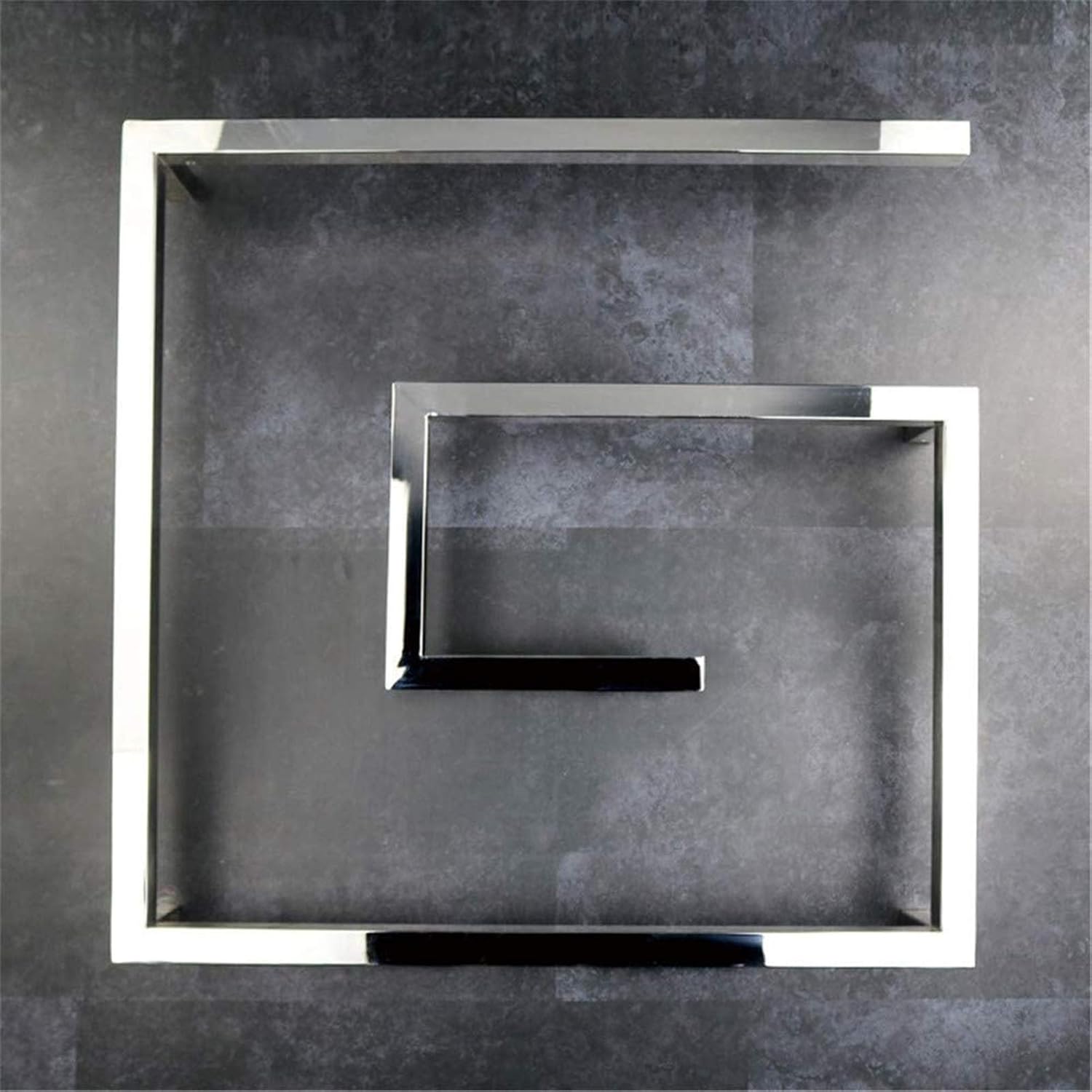 バスルーム壁ヒータータオルウォーマー、電気タオルウォーマーレール、加熱タオルラック壁取り付けミラー表面ステンレススチールバスルームホ