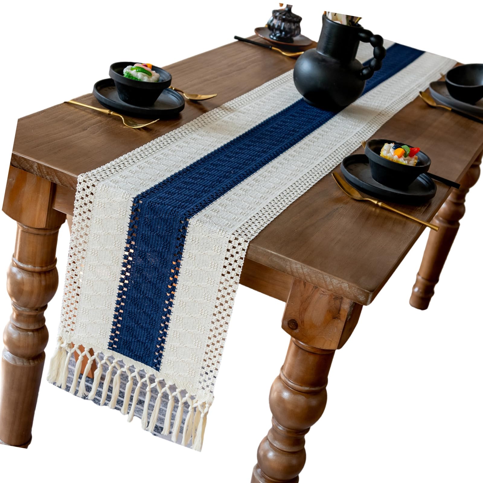 Buxuaaaa Festival Table Runner Soft Touches Polyester Materials Multiple Patterns Holiday Decoration Runner Holiday Table