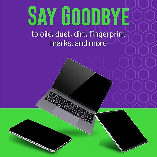 Miniatura 2 de Kit de spray limpiador de pantalla, para pantallas LED y LCD, limpiador de pantalla de TV, limpiador de laptop, limpiador de teléfono, limpiador de