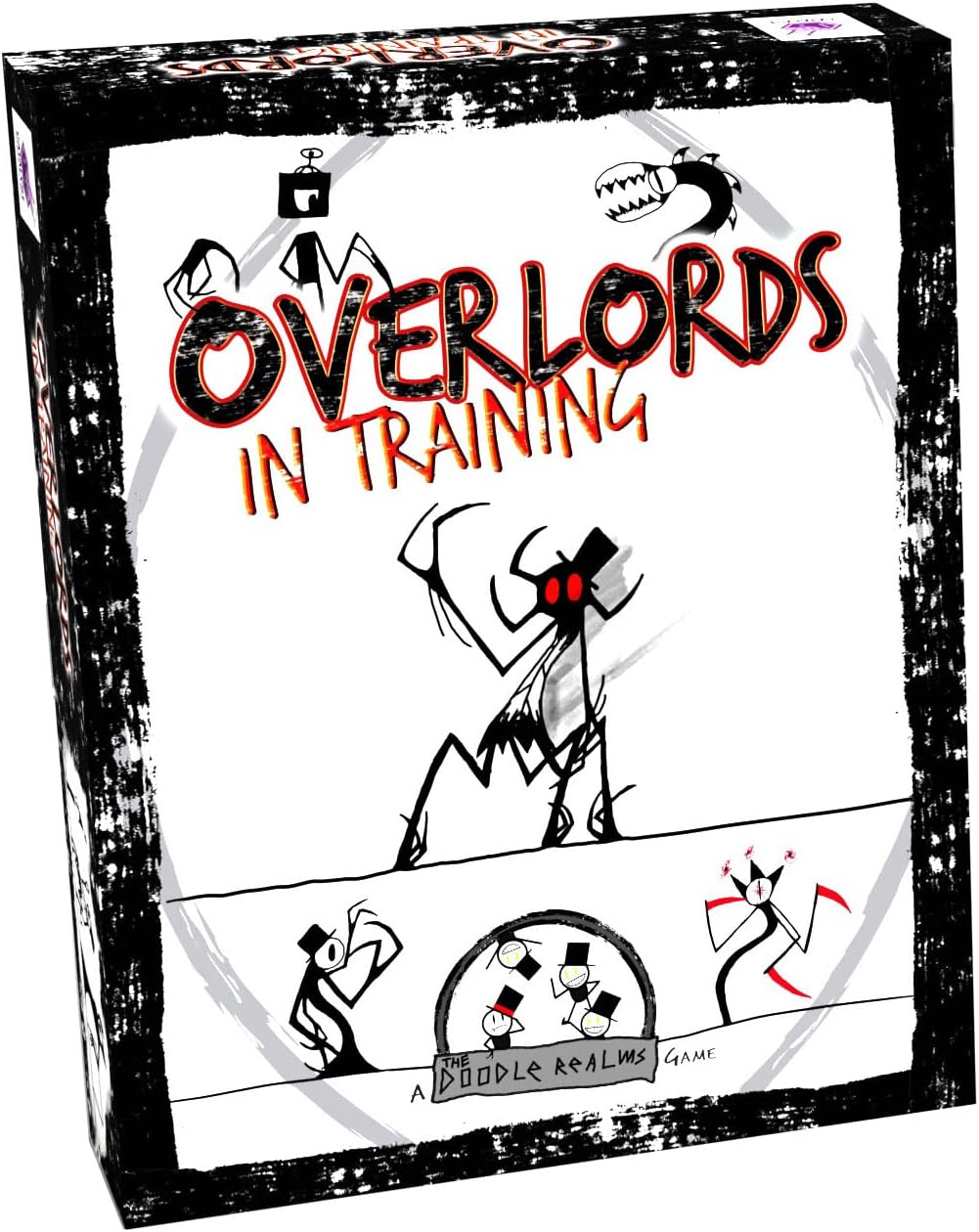 Catalyst Game Labs Overlords in Training - Epic Card Board Game Combat in the Doodle Realms - 2 to 4 Players Ages 14+ 60 Minutes - Battle as Aspiring OverlordsvProtect Your Base Defeat the Final Boss