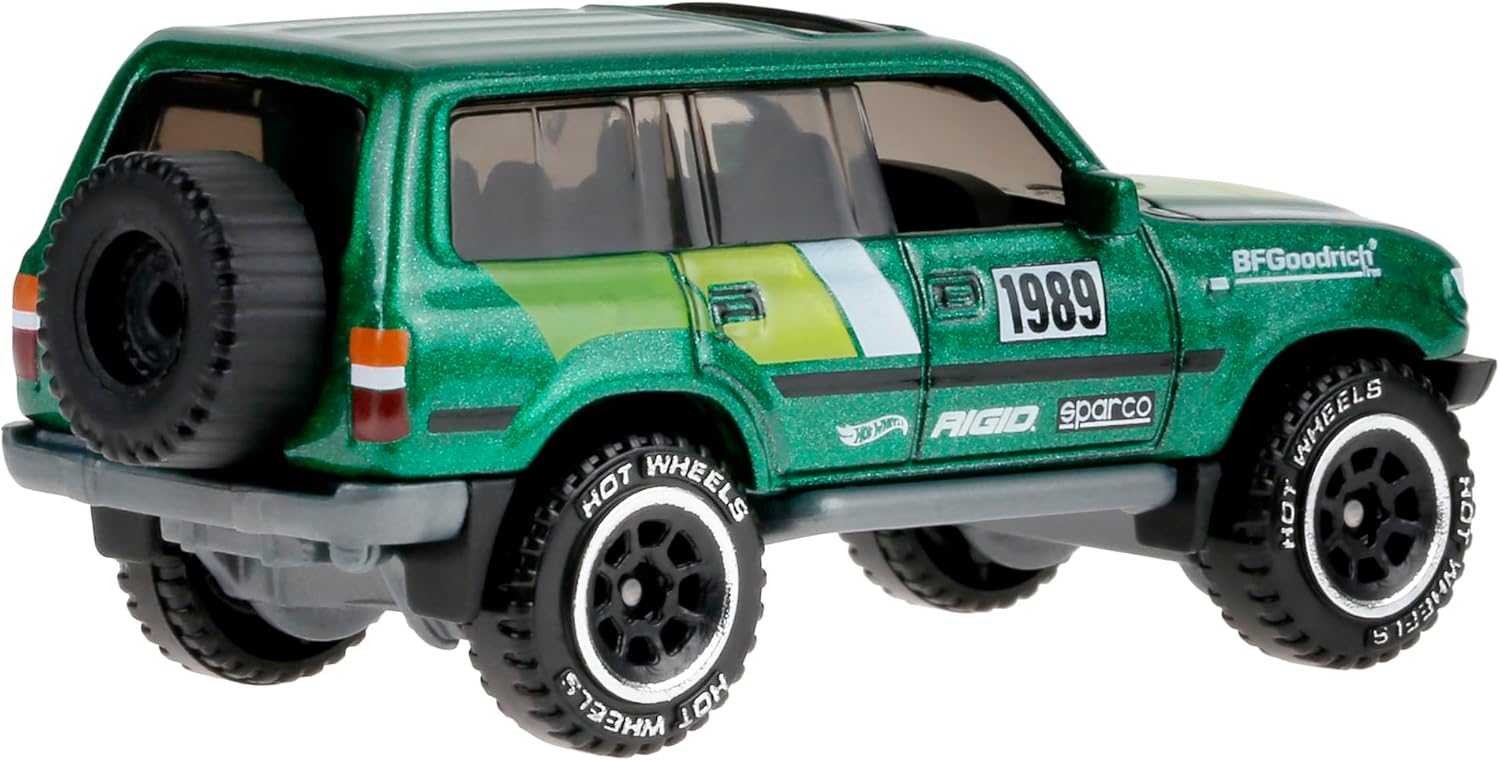 Hot Wheels Silver Series - Toyota Land Cruiser 80/Toys