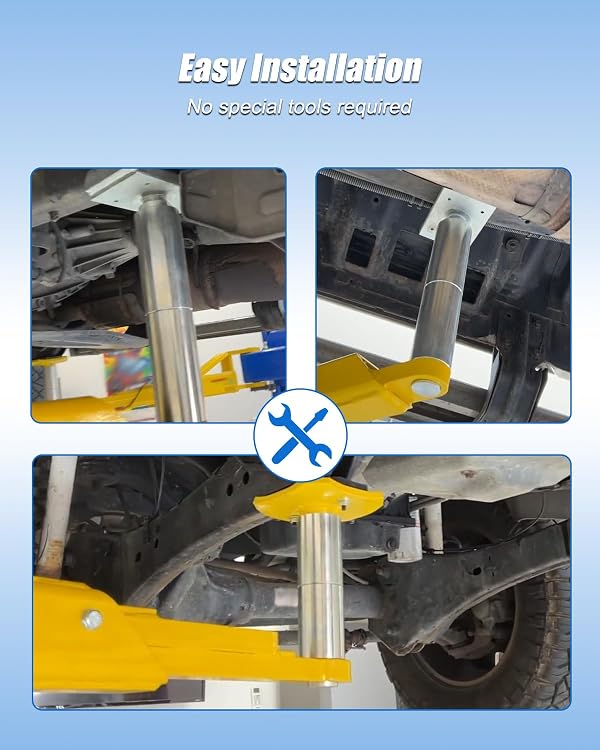 Car Lift Adapter Compatible with Katool 2 Post Elevator, Heavy Duty Vehicle Truck Adapters, 4Pcs by QAGGUM - Image 6
