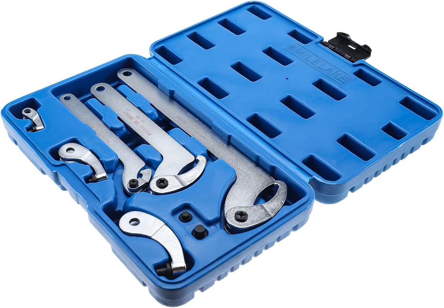 8MILELAKE Adjustable Hook And Pin Wrench/Spanner Tool Set