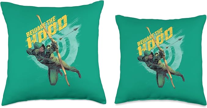 Arrow: TV Series Beware Throw Pillow