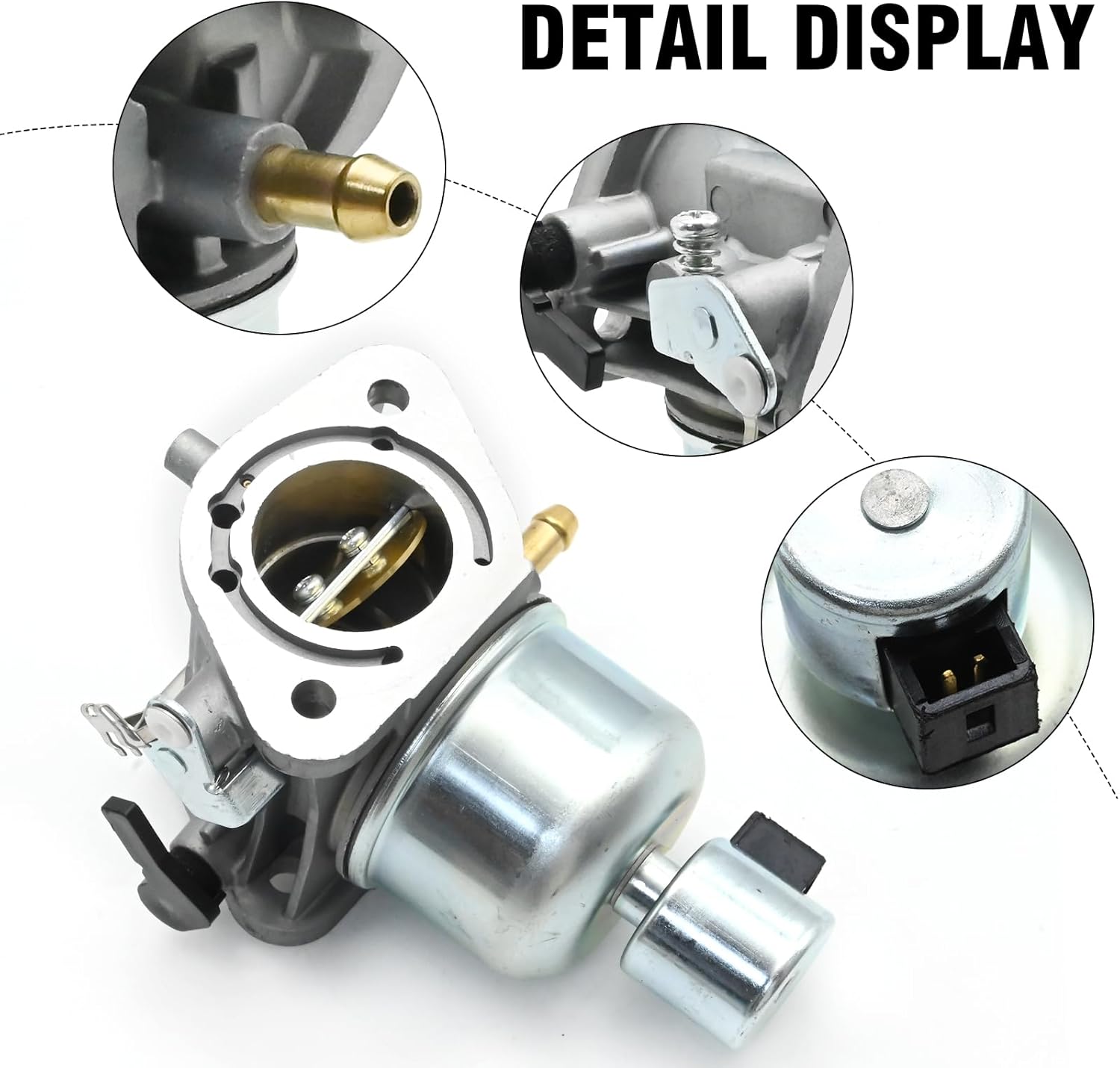 FR651V Carburetor Tune up Kit Replacement for Kawasaki FR651V FS651V FR730V FS730V Engine Replaces 15004-0828 15004-0986 15004-0984 11013-7047