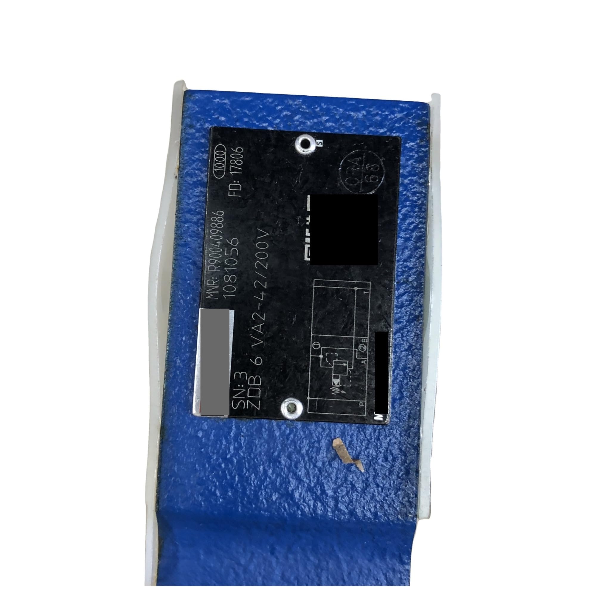 Huuoqiwy One Color Zdb6va2-4X/200V R900409886 Zdb6va2-42/200V Zdblva2-4X Zdb6va2 Valve