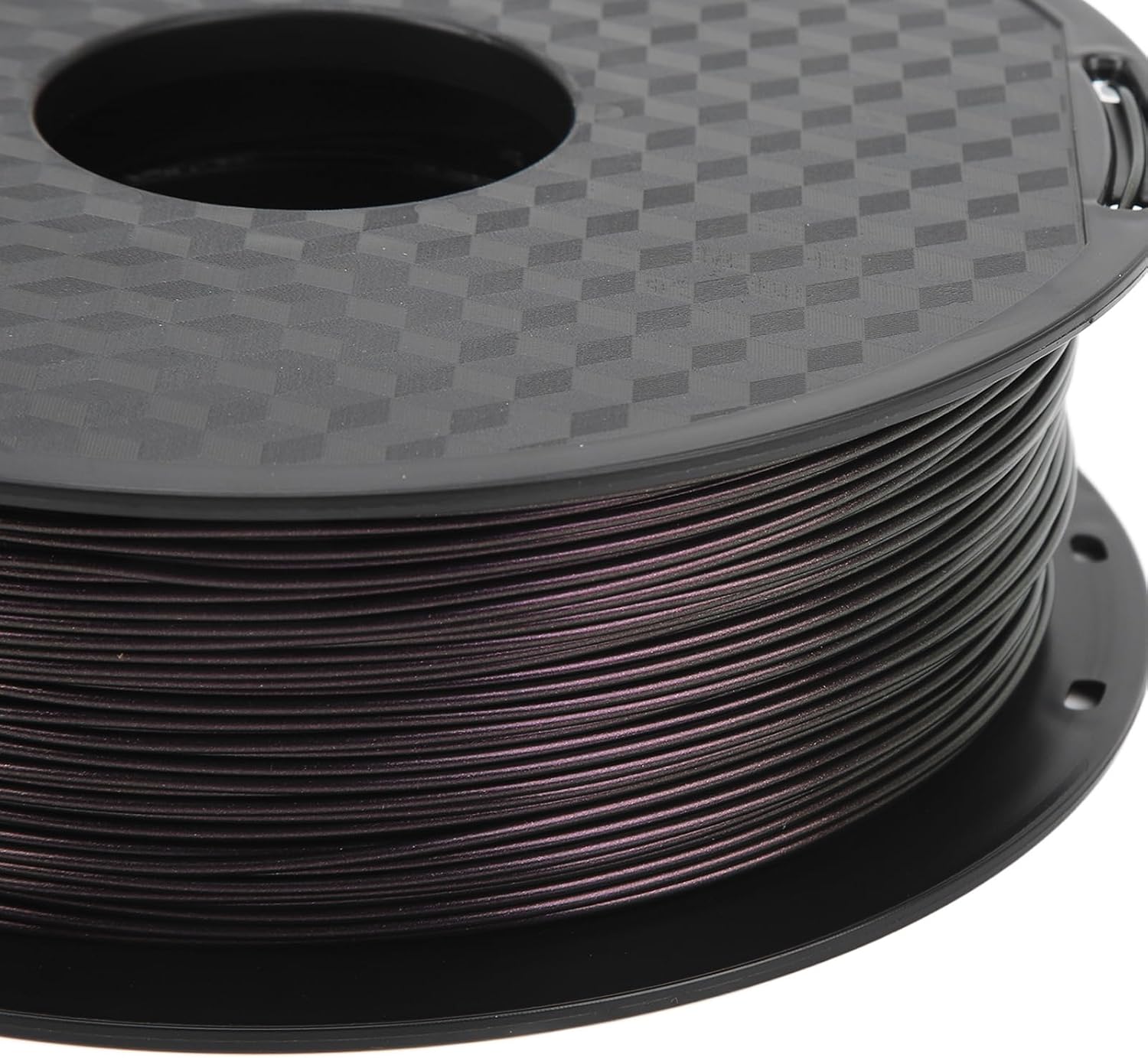 BORDSTRACT 3D Printer Filaments, 1.75mm 1kg Magic Color Bubble-No PLA Neat Lines, Magic Purple Printing Filaments Suitable for Common 3D Printers