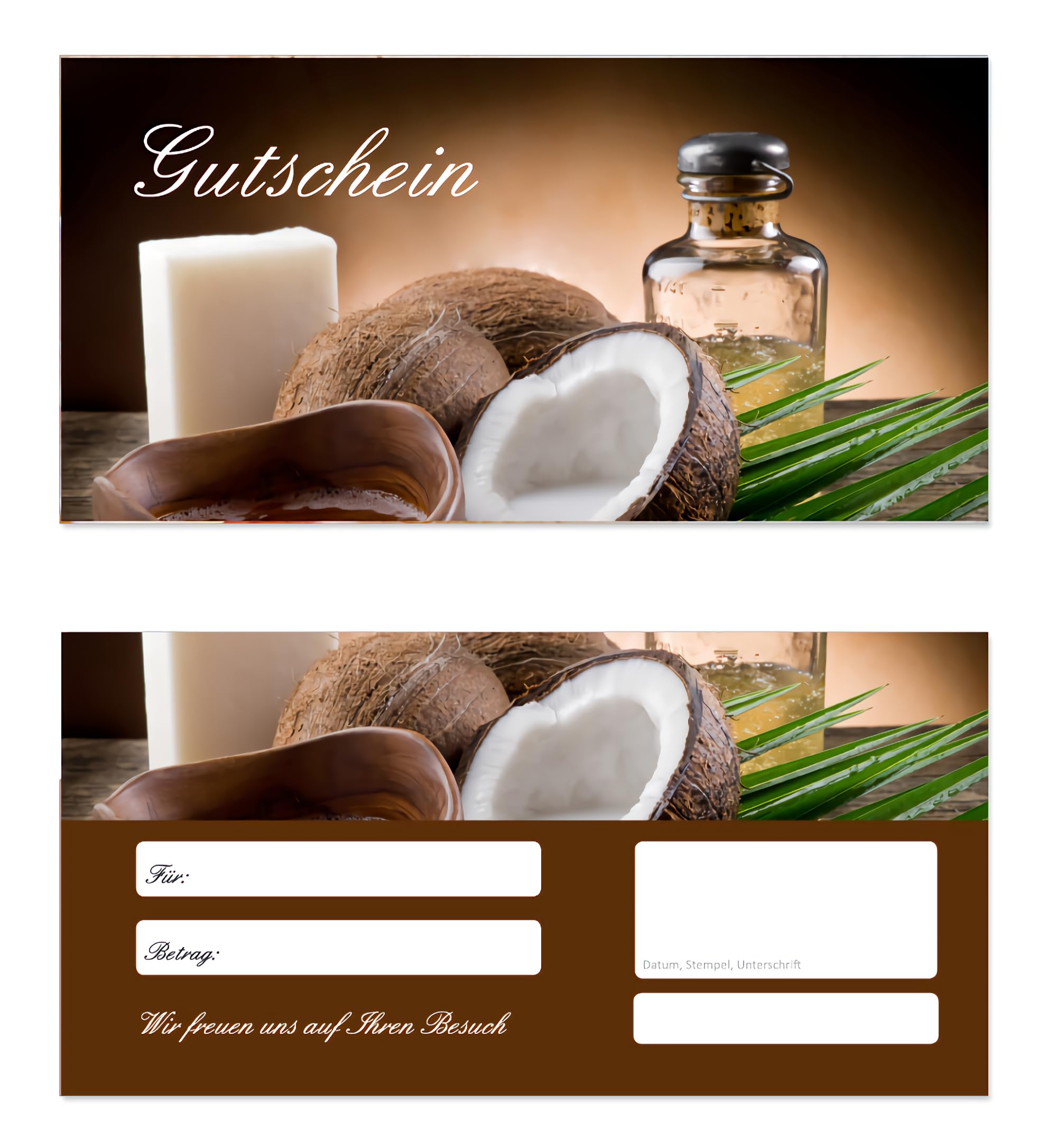 Geschenkgutscheine (Wellness-621) - Gutscheinkarten Gutscheine für Bereiche Wellness, Erholung, Entspannung oder Kosmetik und Reisen (200)