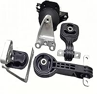 yllhaoyuan 4-Piece Engine Mount Kit for 2006-2011 Honda Civic 1.8L - Replaces A4546 A4530 A4534 A4543 Transmission Mounts