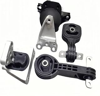 yllhaoyuan 4-Piece Engine Mount Kit for 2006-2011 Honda Civic 1.8L - Replaces A4546 A4530 A4534 A4543 Transmission Mounts