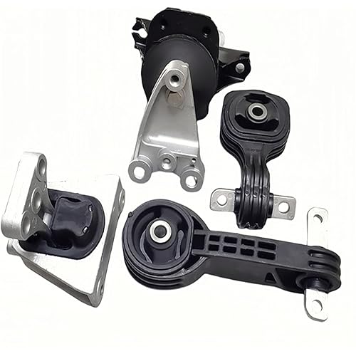Engine Motor and Trans Mount 4 pcs Compatible with 2006 2007 2008 2009 2010 2011 Civic 1.8L Replacement for A4546 A4530 A4534 A4543