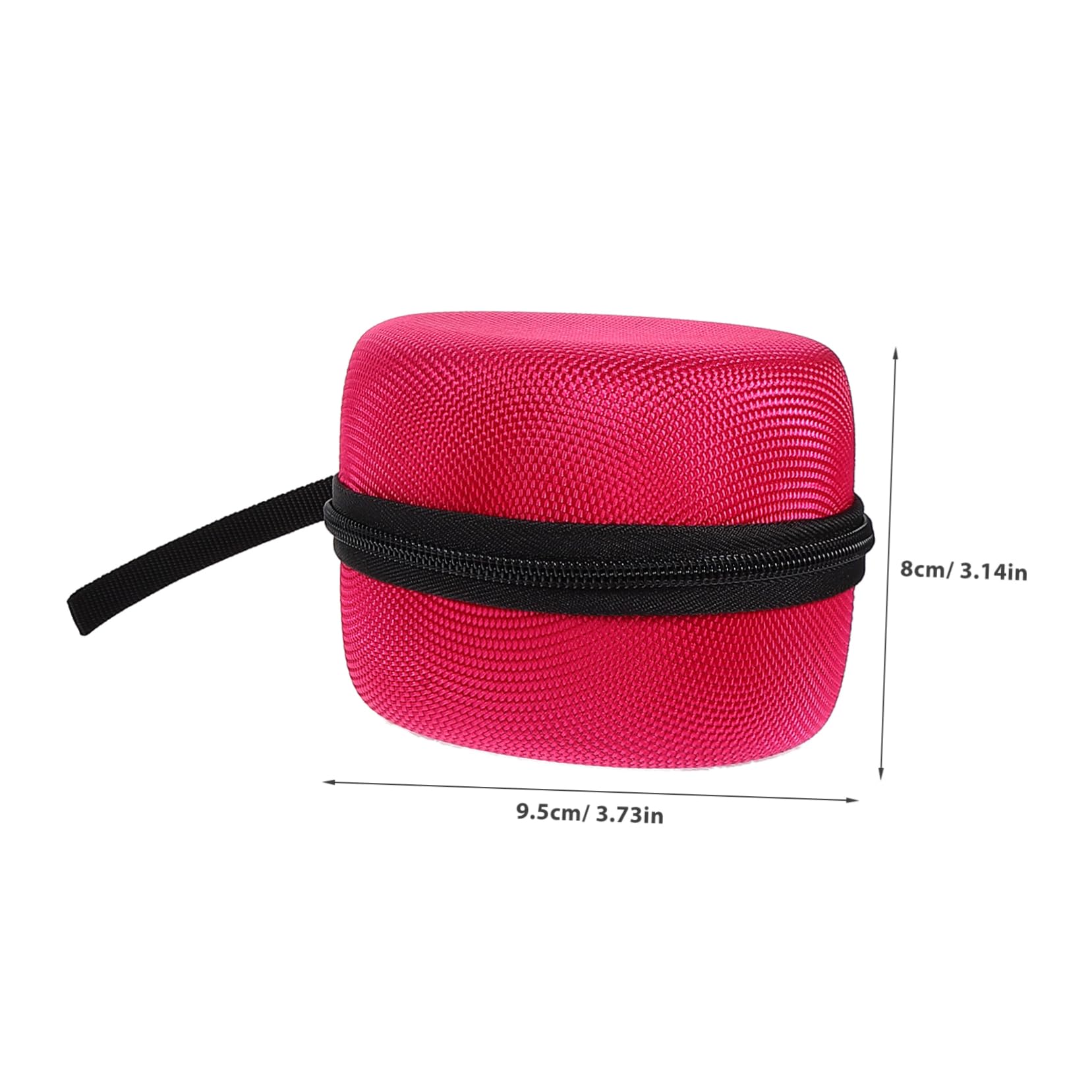 balacoo 2pcs Audio Storage Case Polyester Case Organizer Carrying Case Storage Bag Pouch Case