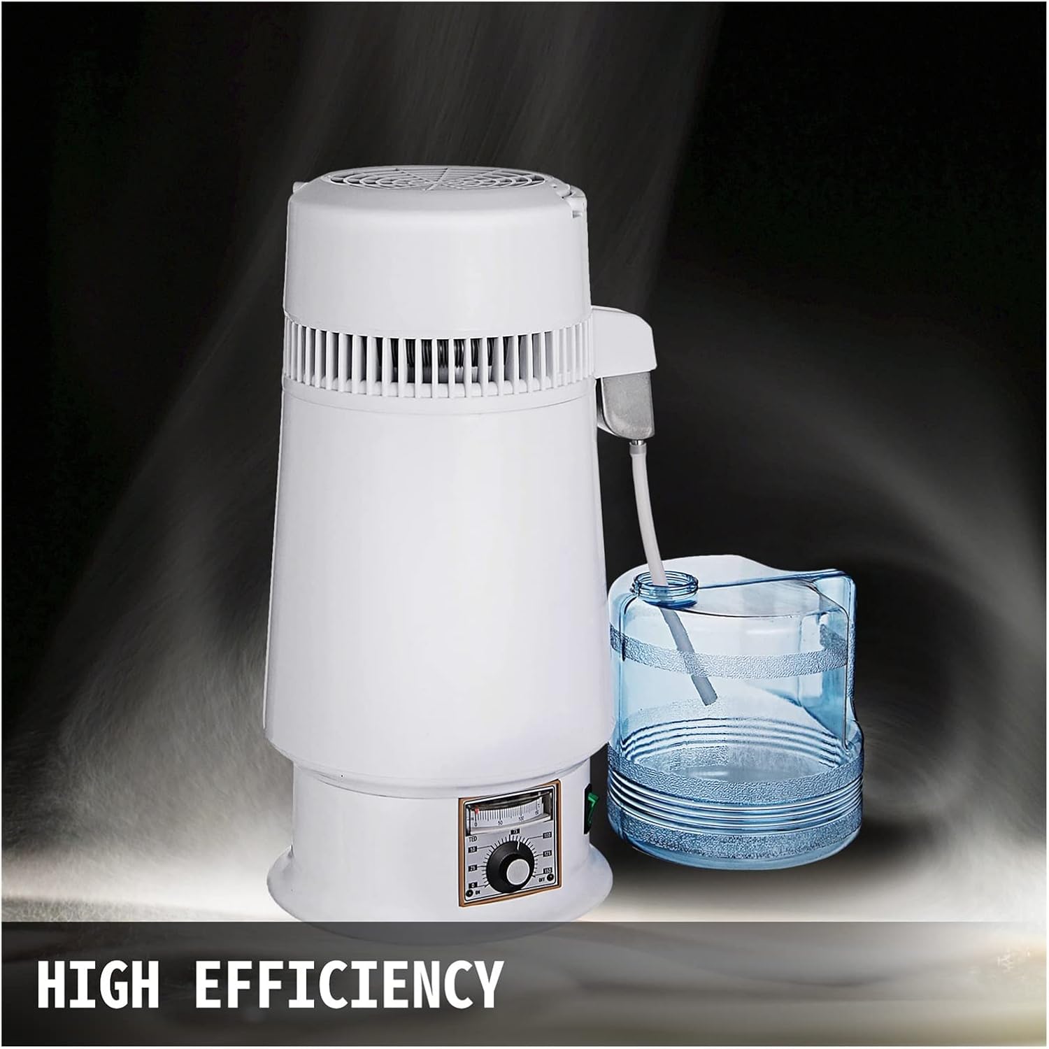 4L Water Bottle Filter Distiller Purifier Portable Tabletop Machine Stainless Steel Adjustable Temperature For Labs Homes