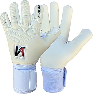 ONEKEEPER Philipp Kohn – Pro Goalkeeper Gloves - Worn by AS Monaco #1 | Youth & Adults | GK Soccer Gloves | 3.5 mm Aqua Latex | Negative Roll Finger | Slim Fit | Double Wrap Elastic Strap