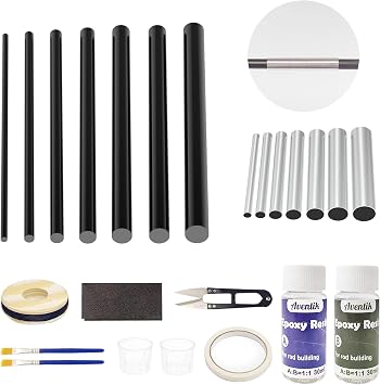 Aventik Fishing Rod Repair Kit for Broken Rod with Stainless Sleeve