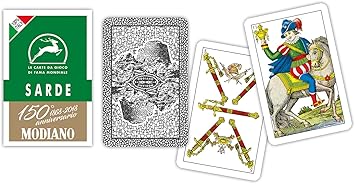 Modiano Sardines Verdi 150 Annversario Playing Cards