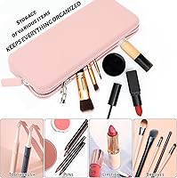 Vista 2 de Sakolla Soporte para brochas de maquillaje de viaje, Regular Rosa