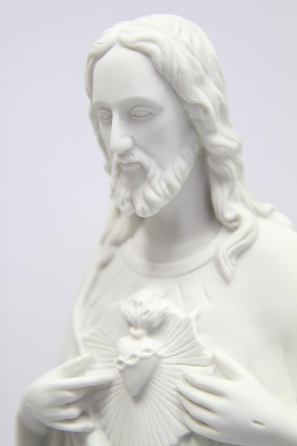 Vittoria Collection 25 Inch Sacred Heart of Jesus Christ Italian Statue Sculpture Made in Italy Indoor Outdoor Garden