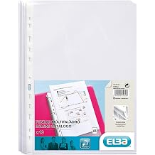 Elba 400086822 Bag of 10 Letter Sleeves Standard, A4