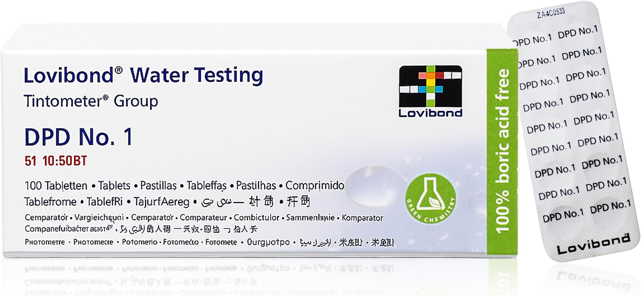 DPD No 1 Free Chlorine Tablets