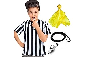 Funtery Kids Boys Referee Costume