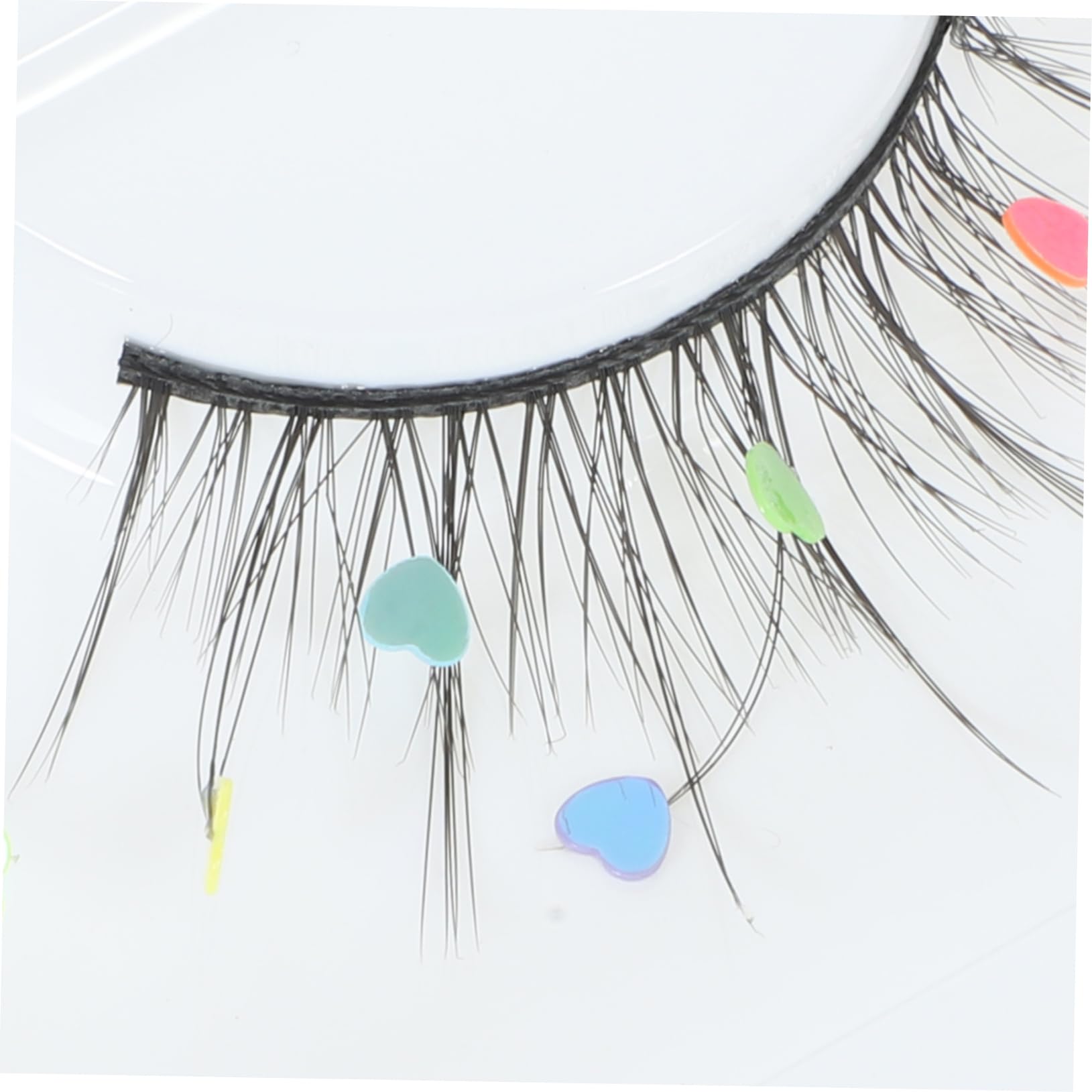 Healeved 9 Paia ciglia finte con paillettes ciglio ciglia cosplay ciglia femminili fake lashes false lashes ciglia per il trucco delle donne ciglia finte da donna Imitazione
