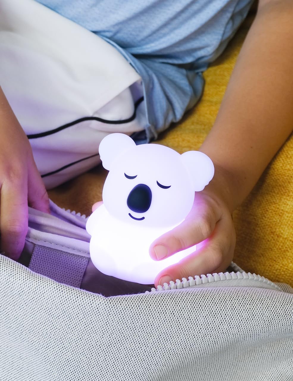 Breathing Pal Mini 'Kyle' – Luce respiratoria consapevole, luce guidata per meditazione visiva, sollievo dall'ansia, per calmarsi, meditazione, aiuto per dormire per adulti e bambini