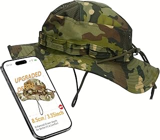 Sun Hat Breathable Boonie Hats for Men Women Fishi