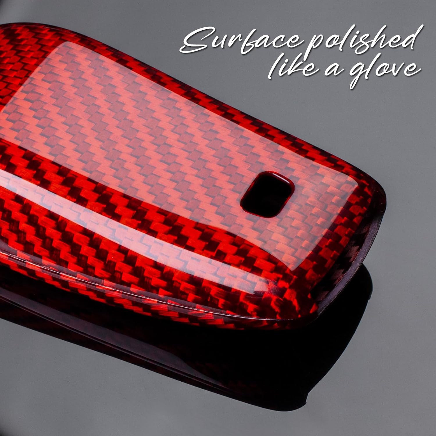 T-carbon Real Glass Fiber Key Fob Cover Compatible with Mercedes Benz Key Fob Protector fits for Benz AMG E53 GLS63 Sedan CLA35 45 GLB35 2020-2023 2024 Key Case Key Shell