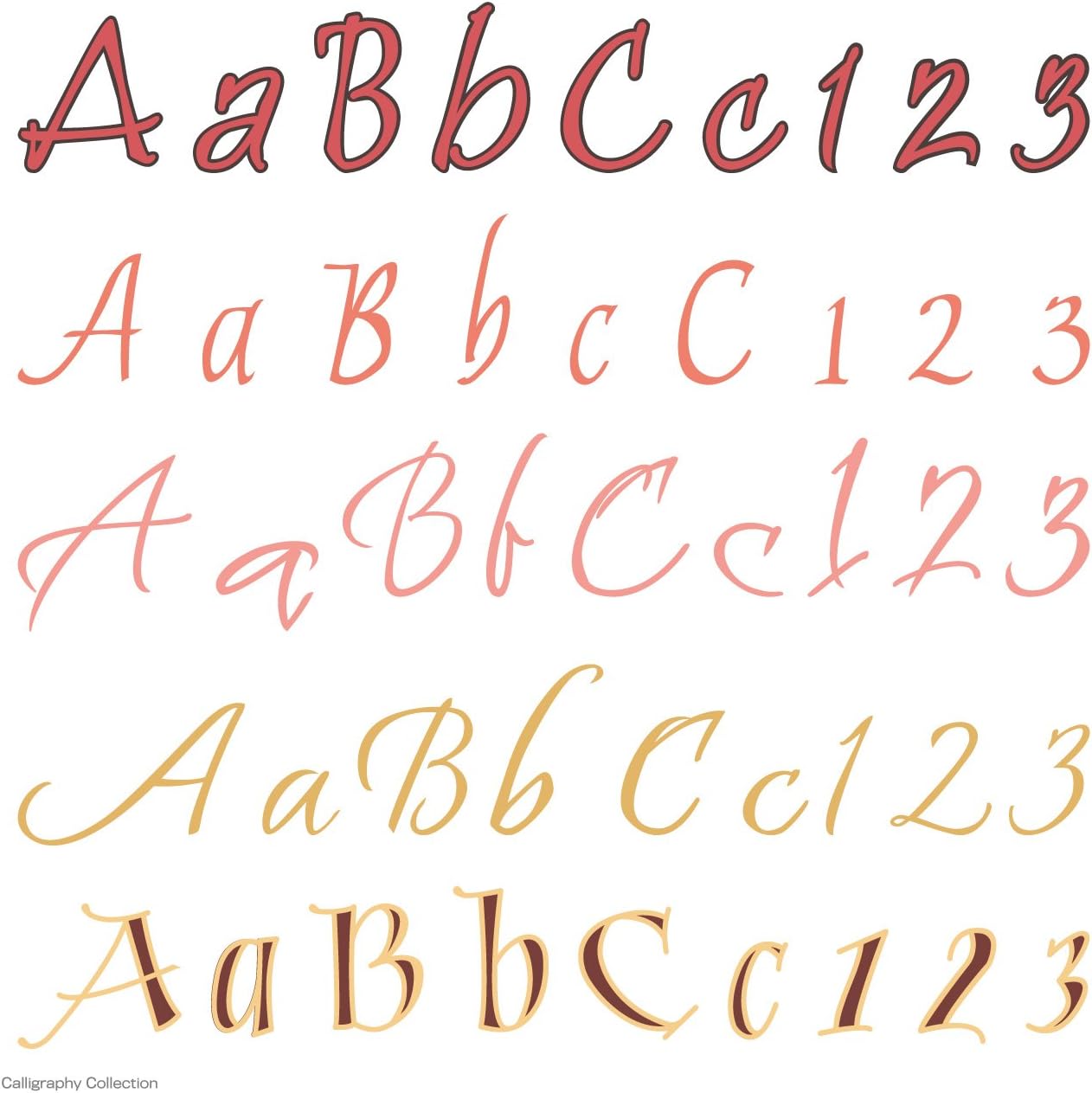 Cricut Cartridge, Calligraphy Collection