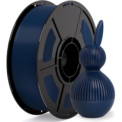 3D Printer PLA Filament Navy Blue 30-300mm/s for Bambu Lab AMS,AMSLite | High toughness is suitable for functional parts;prevents nozzle clogging and air bubbles1.75mm is suitable for Bambu printers