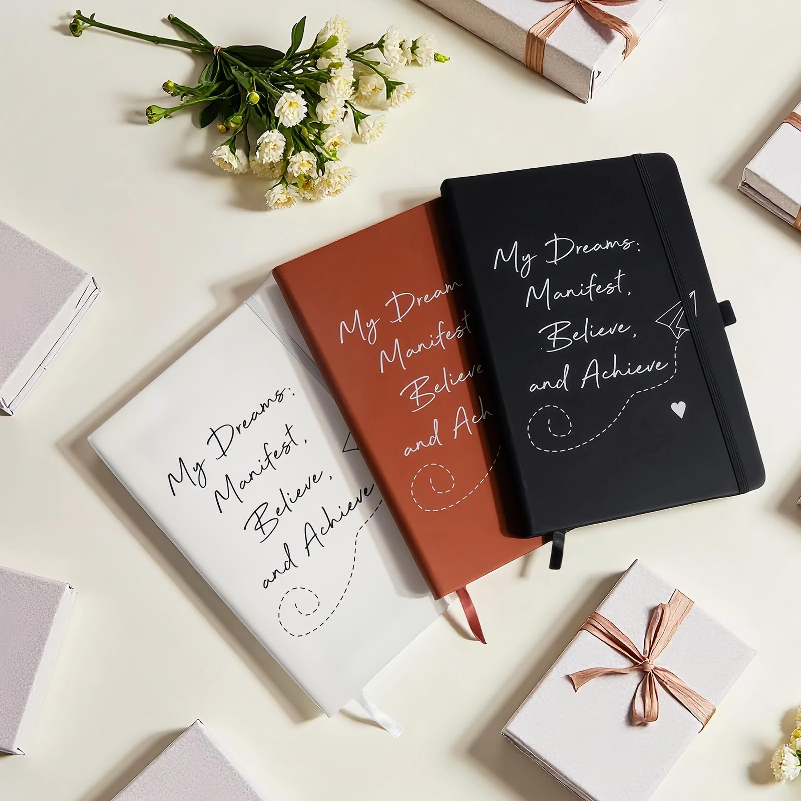 Cuadernos de diario, diario rayado A5 para hombres y mujeres, cuaderno de tapa dura de piel sintética para escribir, negocios, trabajo, escuela, 14,5 x 21,6 cm, color negro