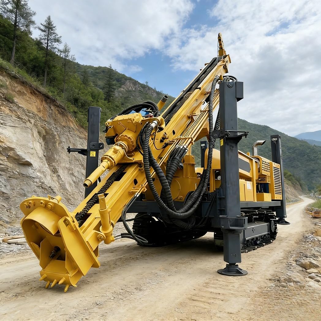 Reverse Circulation Drilling Rig with Various Sizes and Drilling Depth Options Customizable Design Stable Operation High Efficiency System for Construction Water Well and Mining Applications