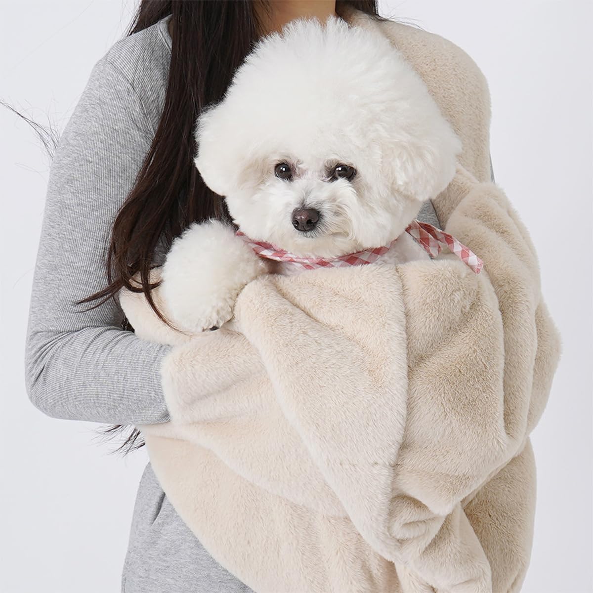 IBLUELOVER Sac de Transport pour Chiens Chats Sac à Bandoulière Réglable pour Animal de Compagnie Pochette de Transport Chaton Chiot Portable Sac avec Laisse de Sécurité Intérieure Sac Voyage