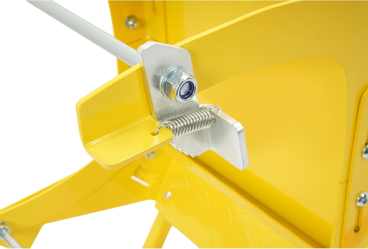 ALMULOO Heavy Duty Big Truck Tire Step Standard Width Two Step Easy to Install Yellow Powder Coated Steel