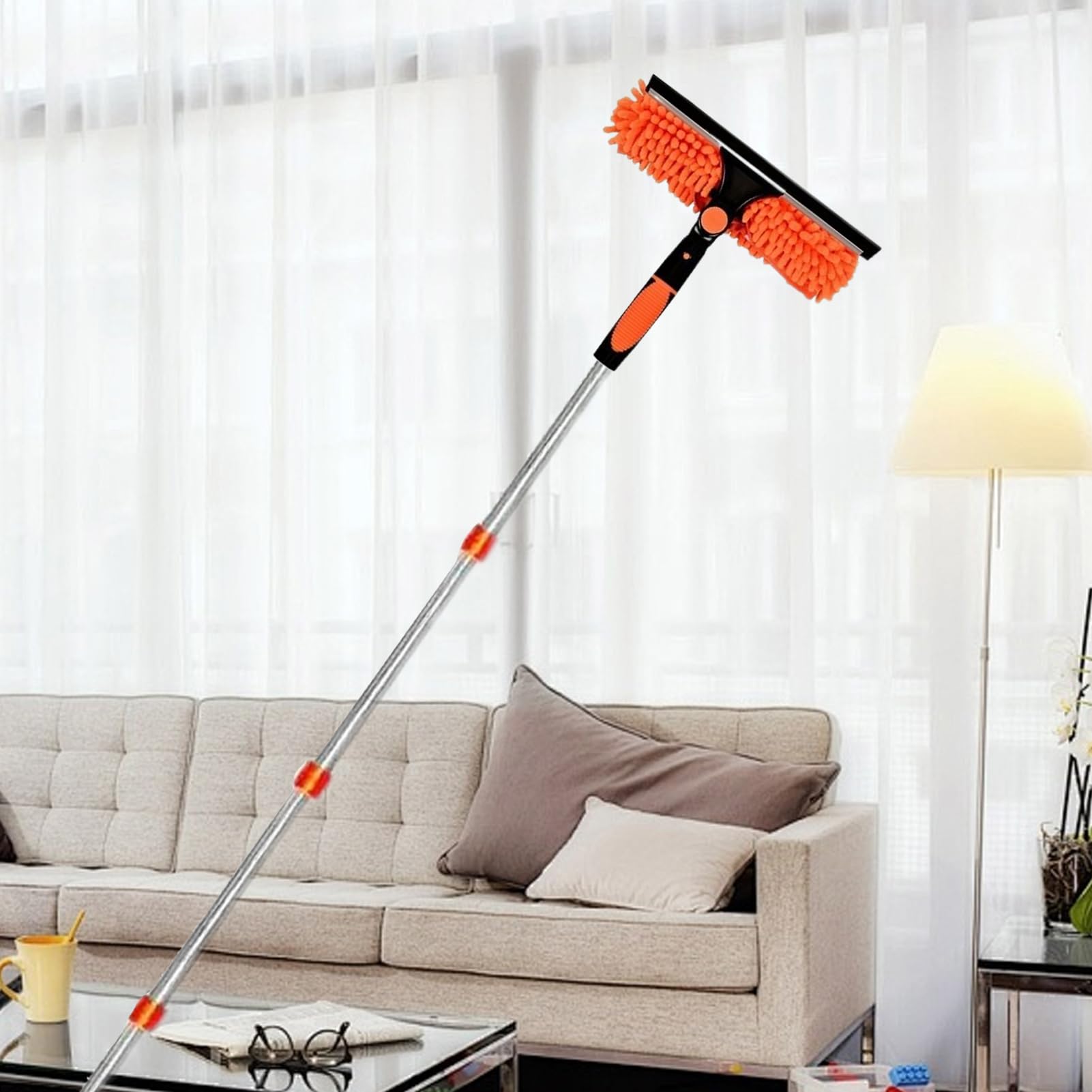 Plumero De Techo Quitapolvos Ergonómico para Ventilador Techo